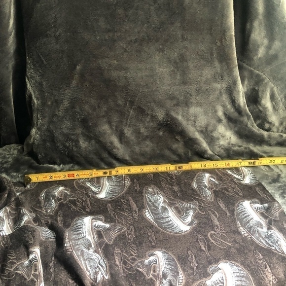 Puritan collared button down shirt with fish large mouth Bass size Large 42 - 44 - Picture 7 of 9